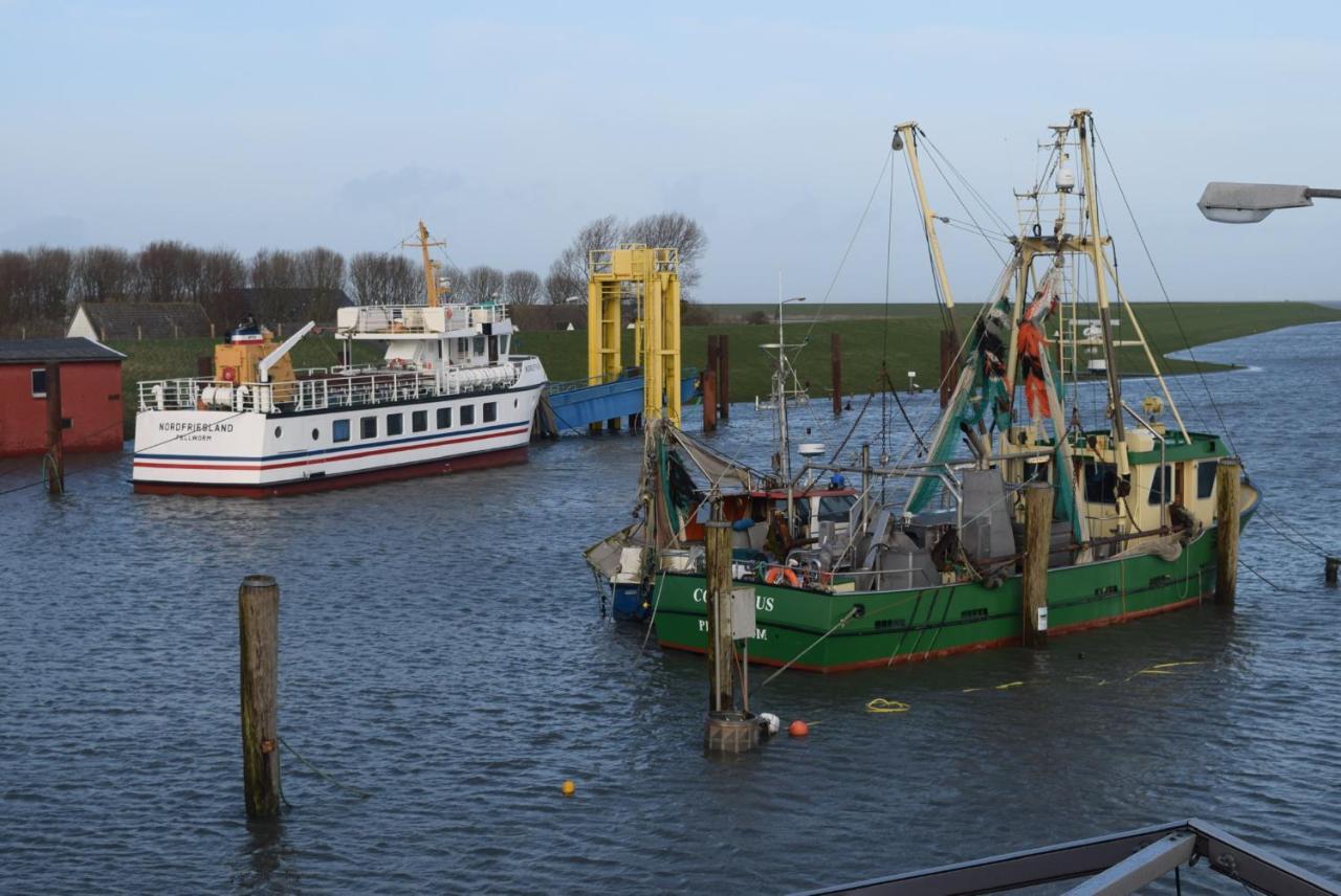 Heimathafen Ueber Hafen-Pub Pellworm Exterior foto